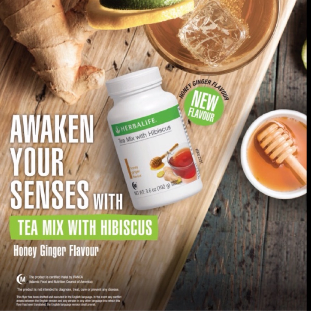 Herbalife honey ginger tea | Shopee Singapore