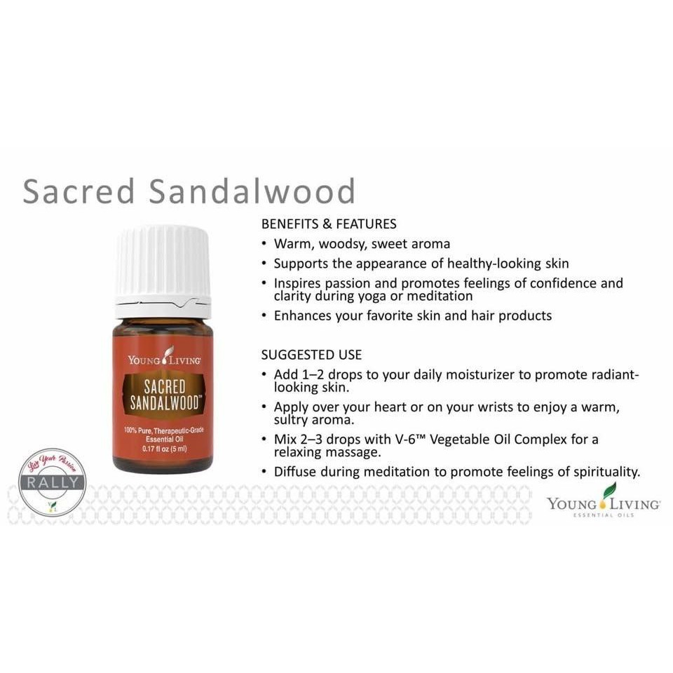 Young Living Sacred Sandalwood Essential Oil 15ml Shopee Singapore