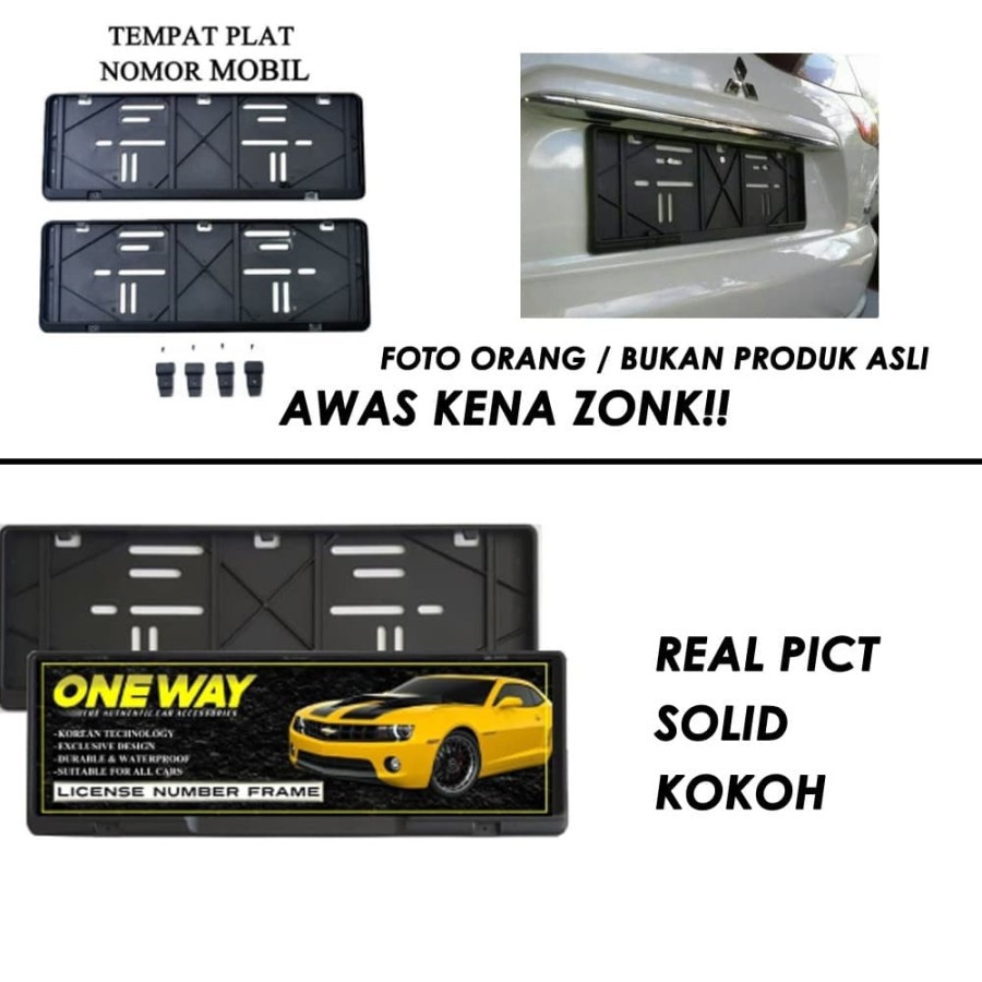 The Latest Car Number Plate Holder / Universal Car License Holder