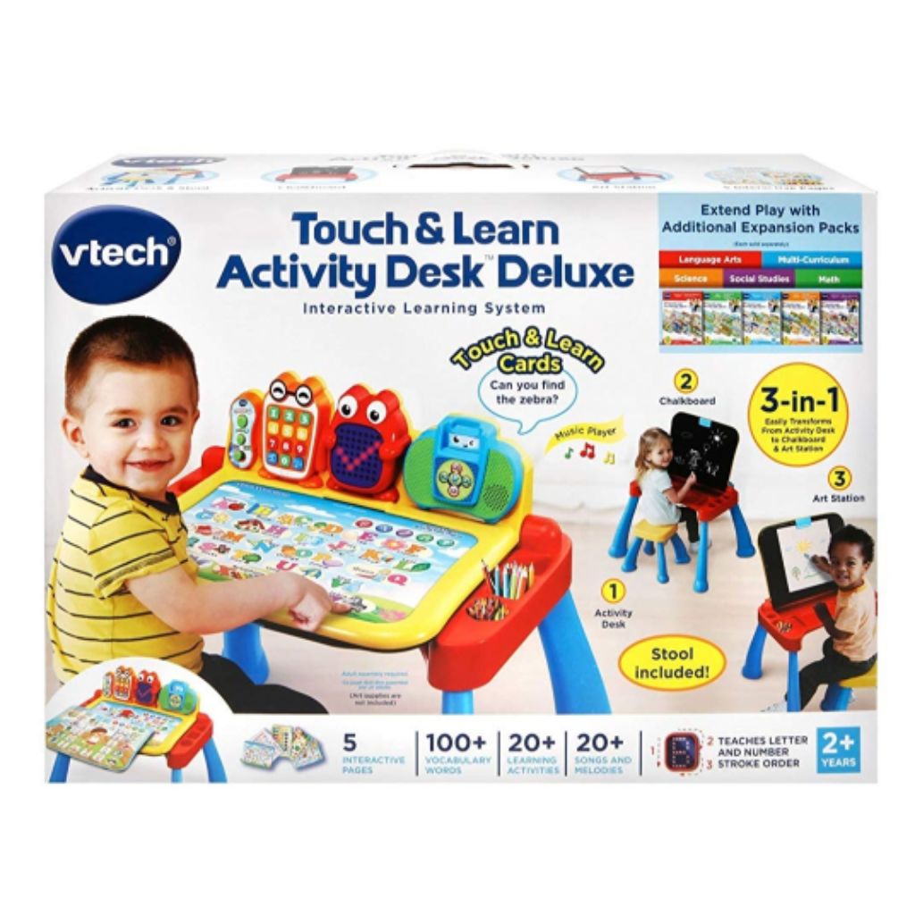 touch and learn activity desk expansion pack