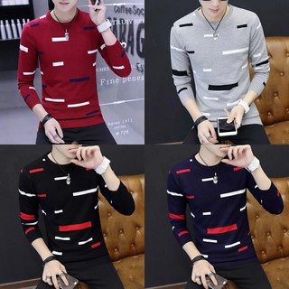MI27 Heley Long Sleeve T-Shirt 3Color / TC / Men's Shirts 