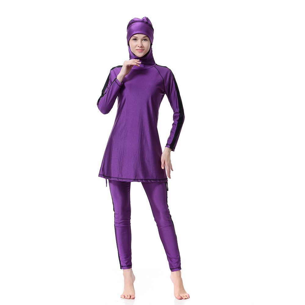 Fashion Muslim Swimwear Beach Bathing Suit Muslimah Islamic Swimsuit ...