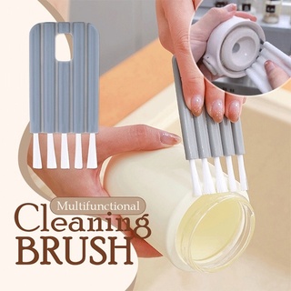 KING The Latest Multi-functional Cup Lid Brush Crevice Brush Cleaning Brush Cup Cleaning Bottle Groove Dead Corner Cup Brush