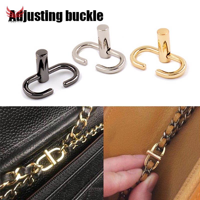 ☪HL♬ Adjustable Metal Buckle Chain Strap Length Adjustment Shorten for