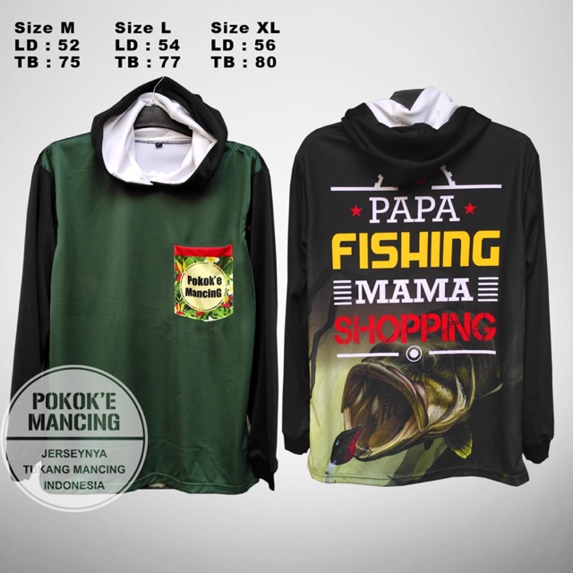 fishing jersey hoodie