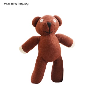 Warmwing 23cm Mr Bean Teddy Bear Animal Stuffed Plush Toy Soft Cartoon Brown Figure Doll . #0