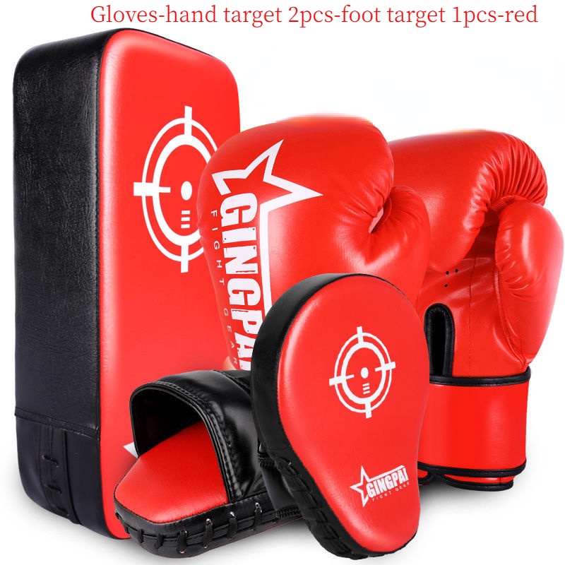 2Pcs Strike Mittens Punch Kick Boxing Training Mitts Pad Sparring Workout Sports 