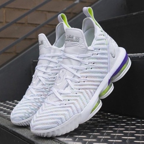 lebron james white shoes