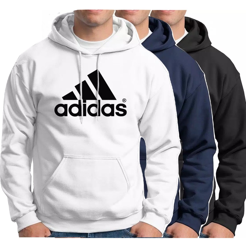 adidas big logo hoodie