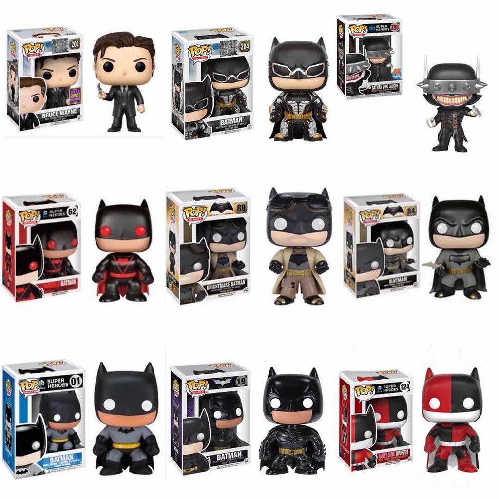 Funko Pop Super Heroes/Dark Knight Rises/DC/Marvel Batman series Vinyl ...