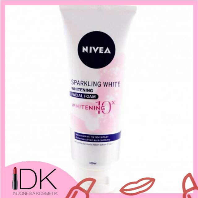 nivea sparkling white facial foam