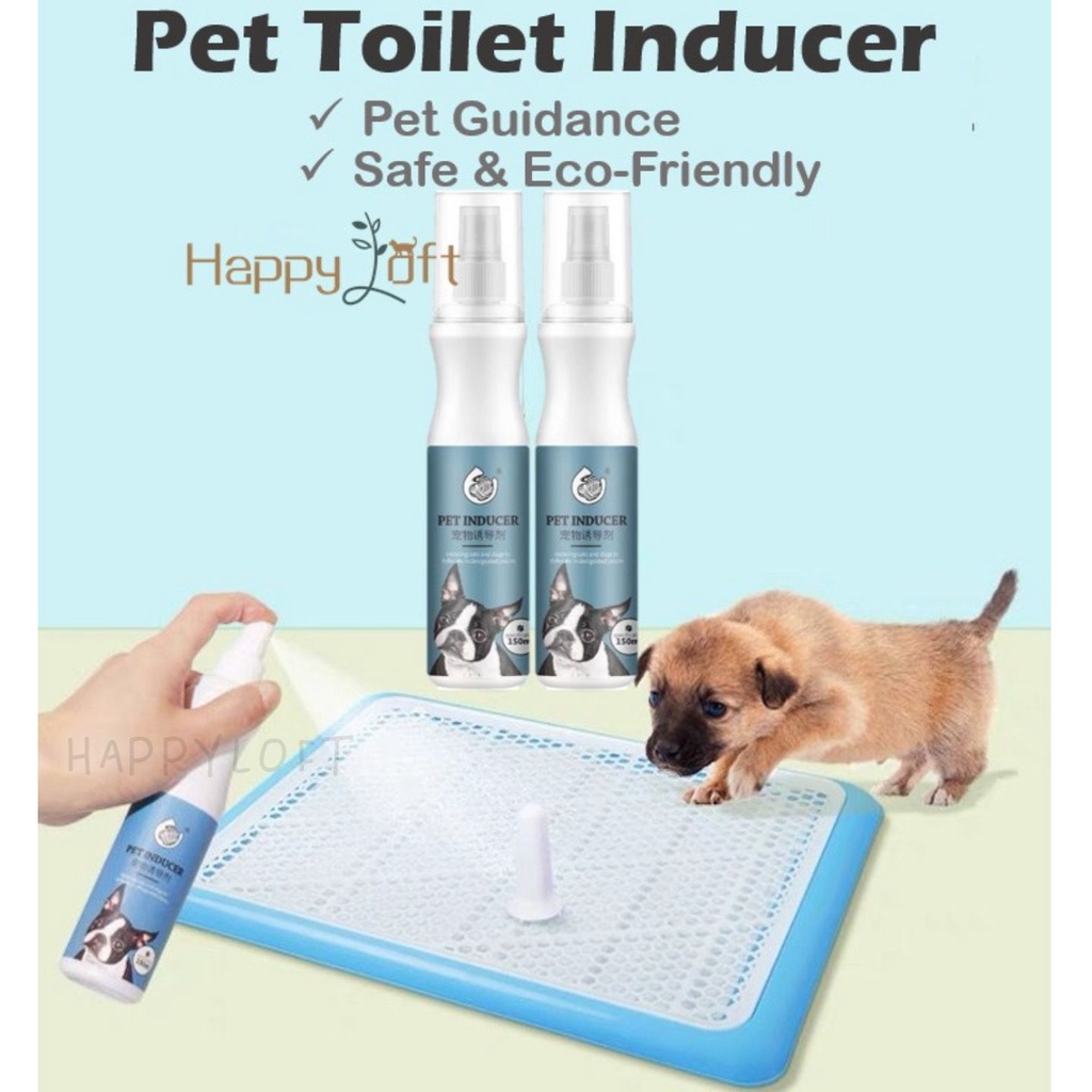 [SG SELLER] Dog Inducer Spray Dog Potty Training Spray Puppy Positioning Defecation Dog Puppy