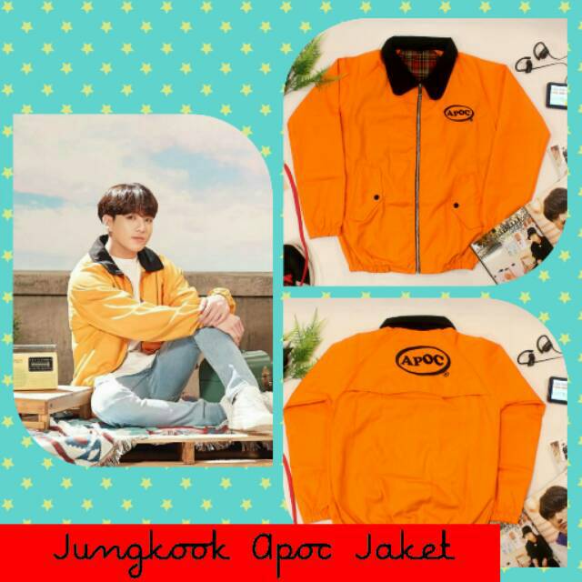Euphoria Jungkook Apoc Yellow Jacket