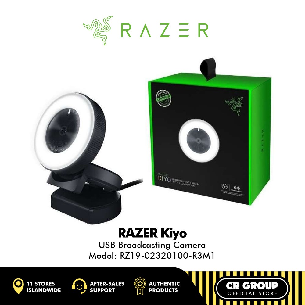 Razer Kiyo cam Full Camera Controls Oncamera Illumination Low