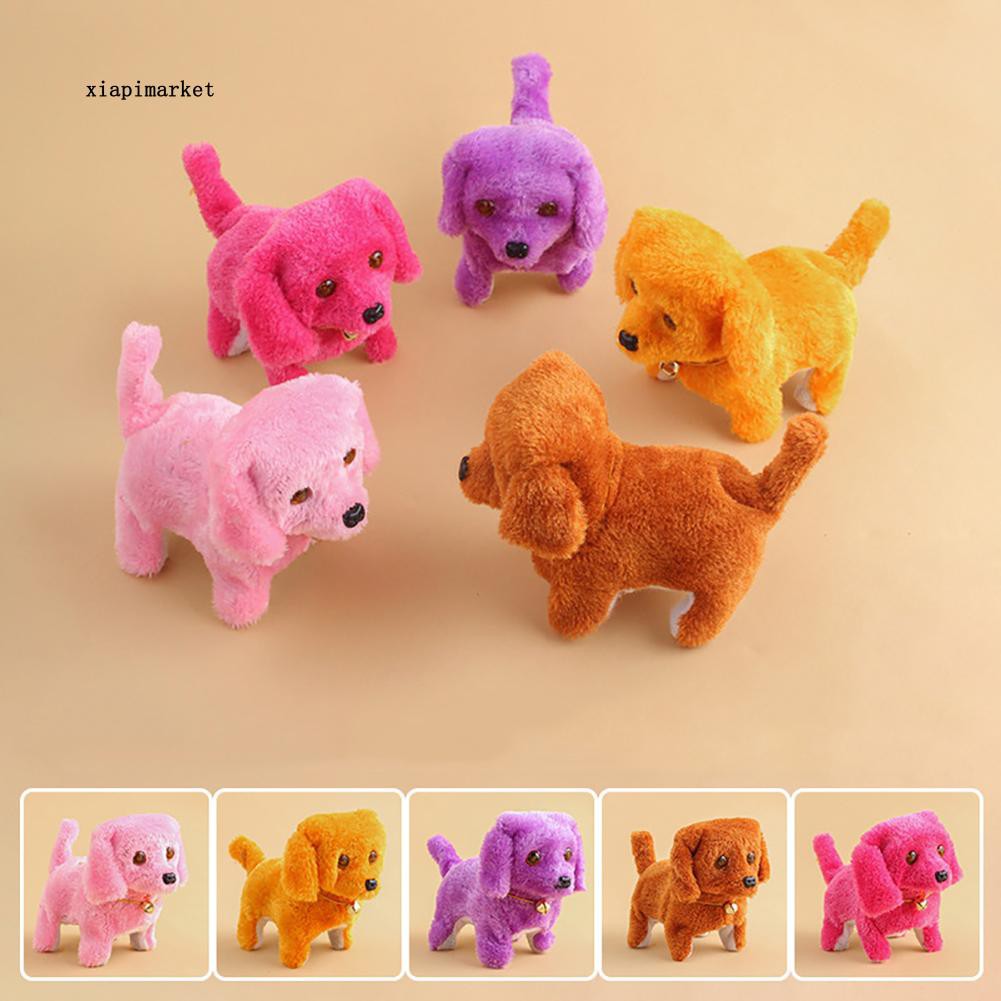 Cute Soft Plush Walking Barking 