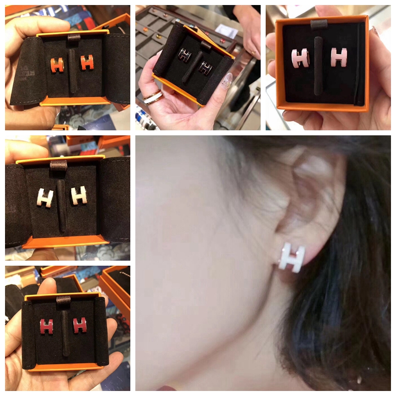 hermes pop earrings