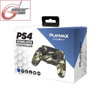 Playmax PS4 Wireless Controller (Green Camouflage)