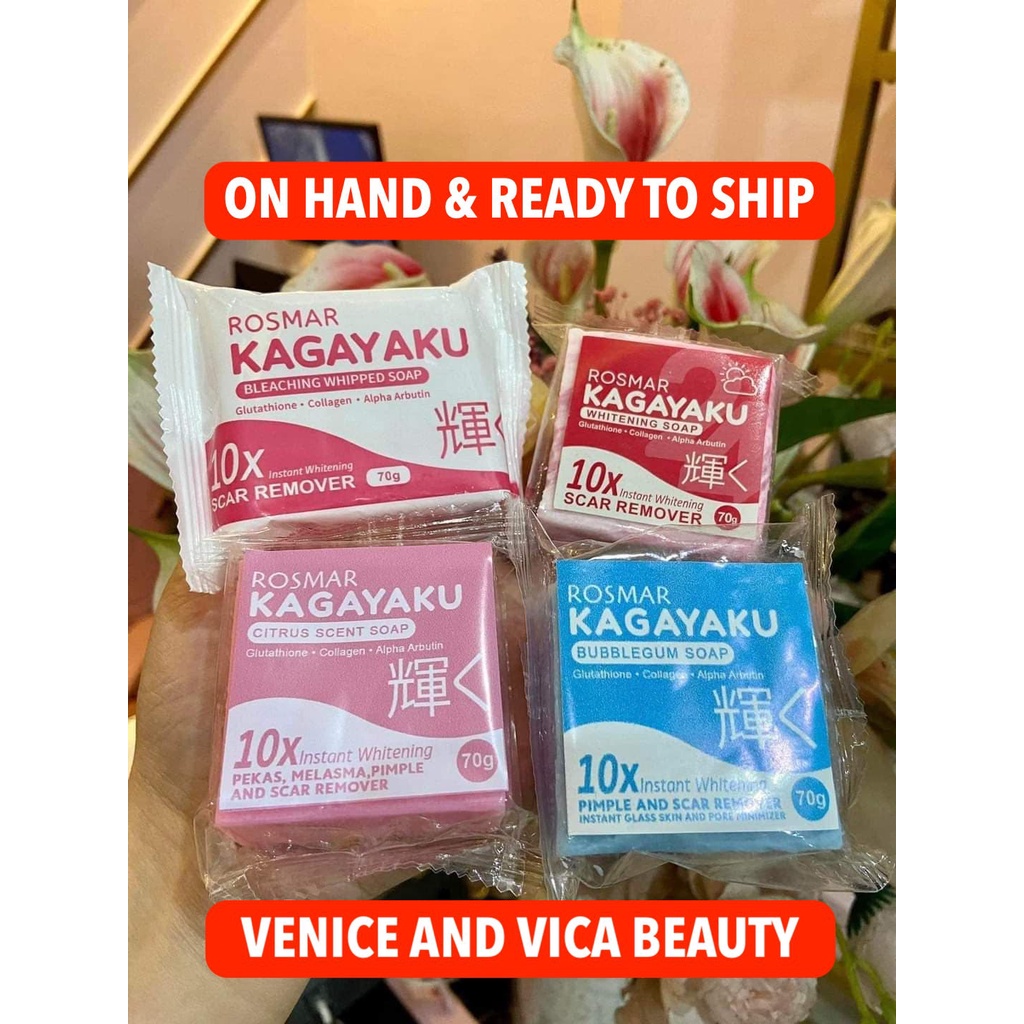 [VVB] Rosmar Kagayaku Soaps New Variants (Condensada, Citrus, Bubble
