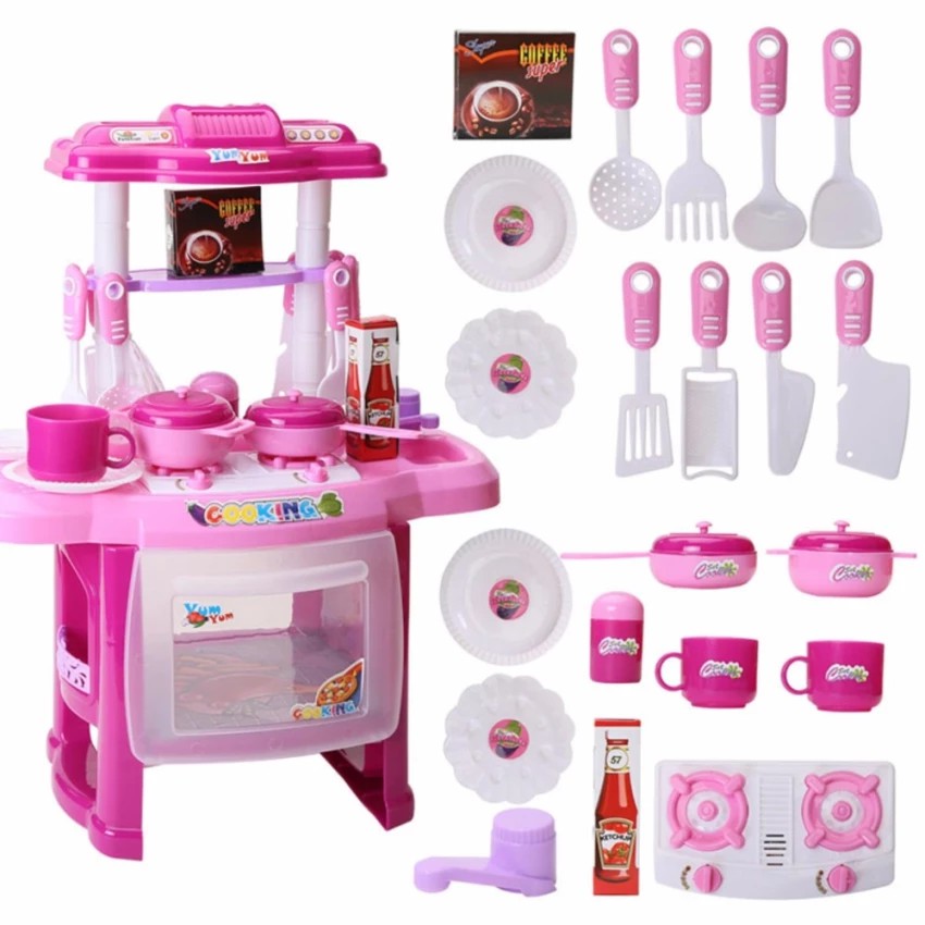 baby kitchen cooking