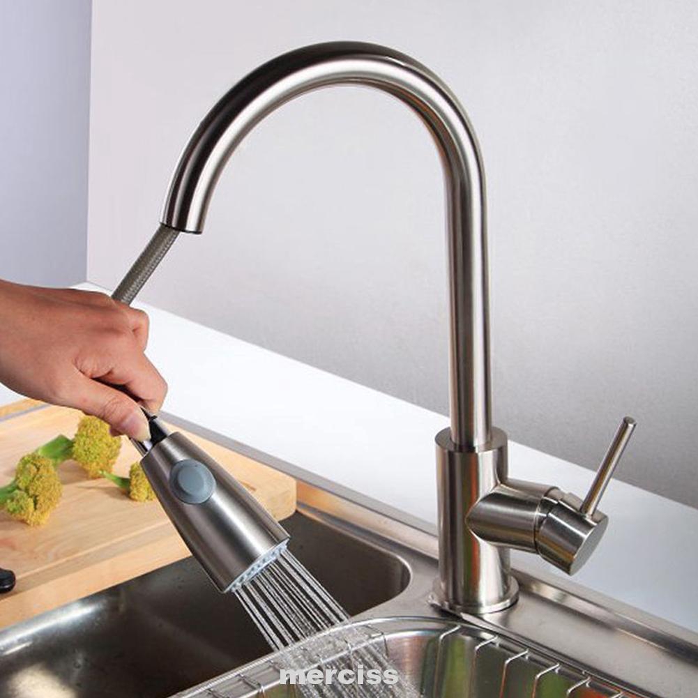 Mixer Single Hole Sink Swivel Kitchen Faucet Shopee Singapore