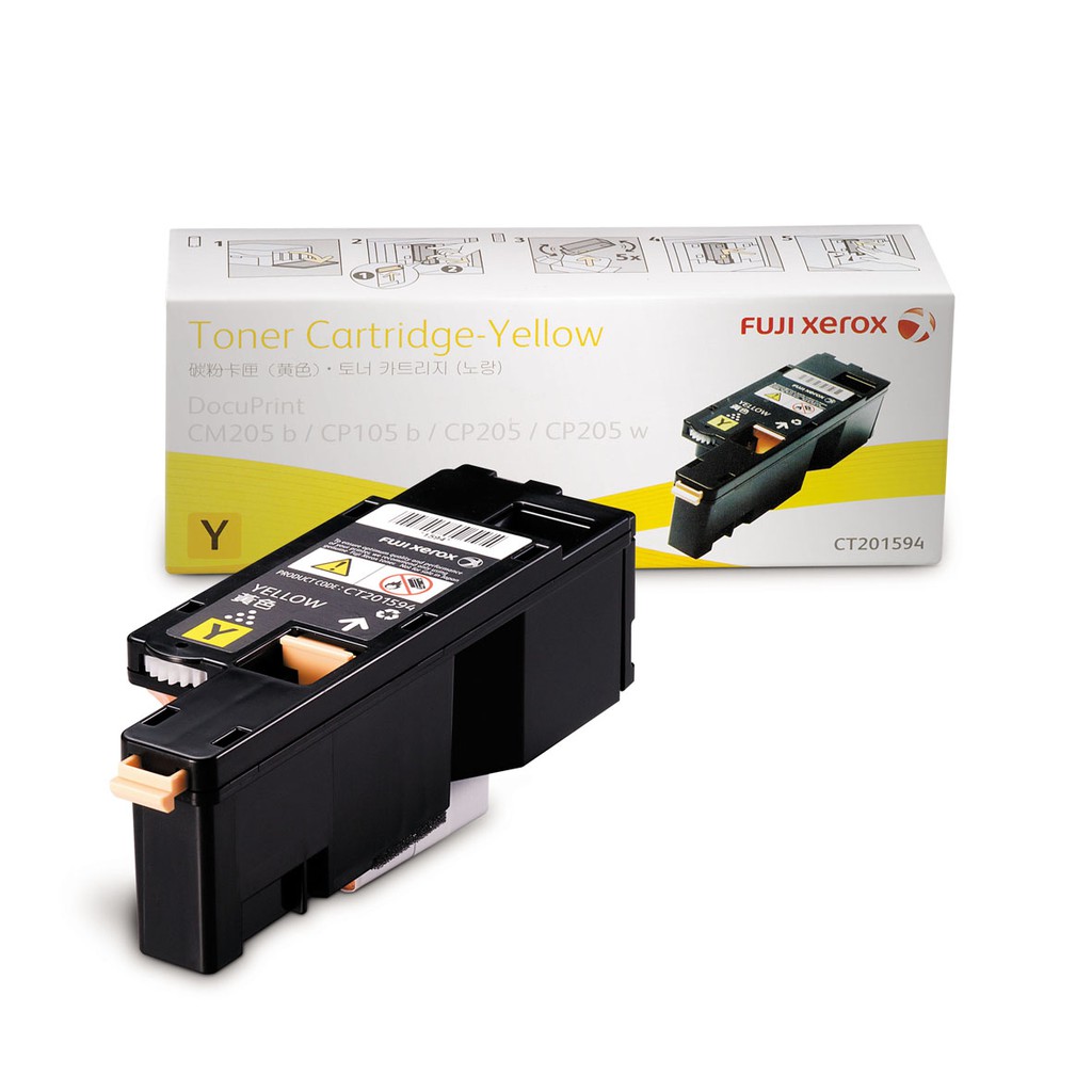 Pre Order Fuji Xerox Cm205b Cp105b Cp205 Cp205w Yellow Toner Cartridge Shopee Singapore