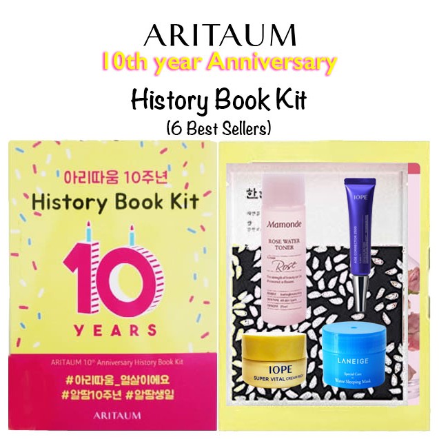 Aritaum History Book Kit 6 Best Sellers Shopee Singapore