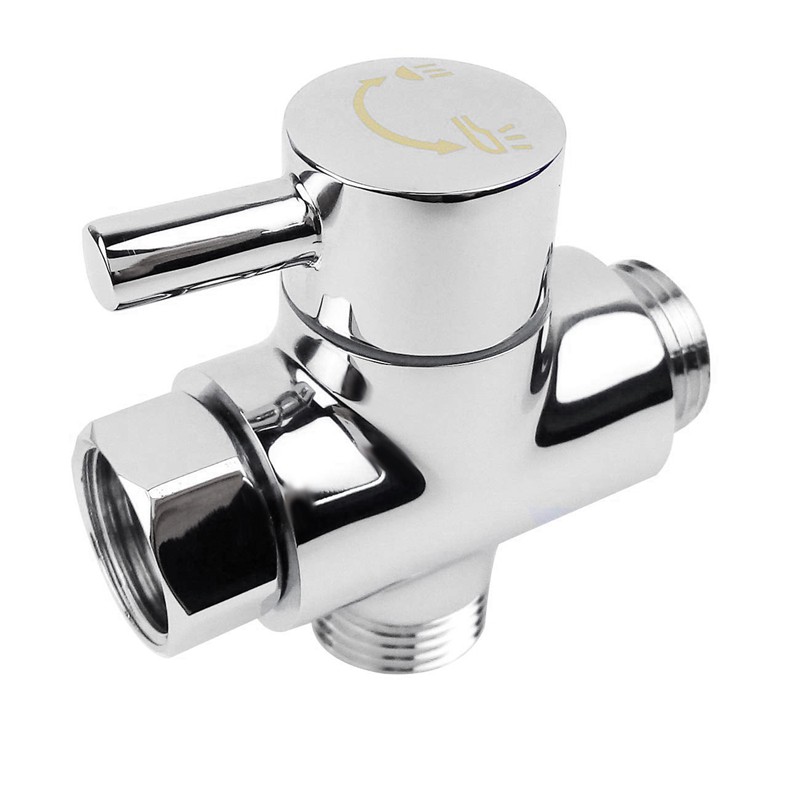 SOLID diverter 3way diverter valve 1/2 inch IPS shower system copper