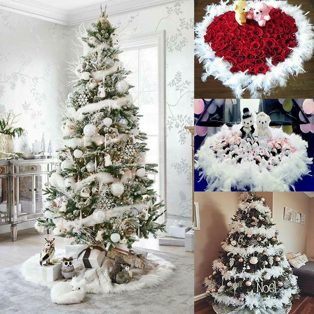 1pcs Christmas Tree Ornament Decoration Home Party Holiday Xmas Ribbon Garland