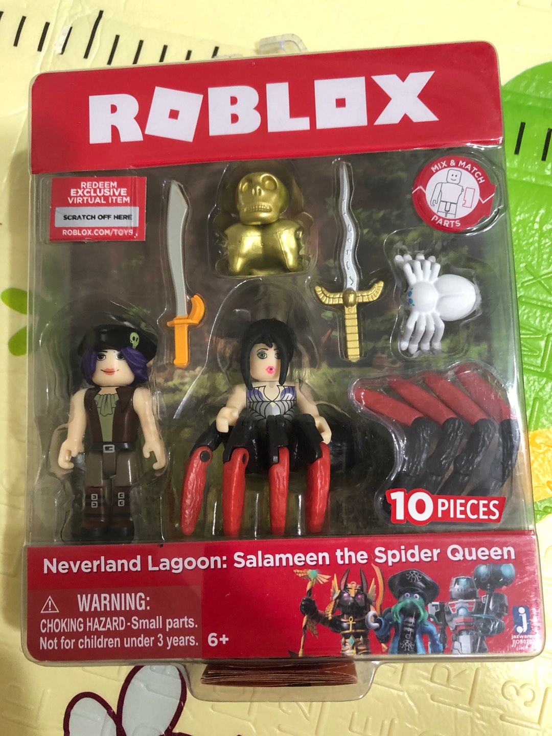 Roblox Game Packs Neverland Lagoon Salameen The Spider Queen Shopee Singapore - roblox neverland lagoon salameen the spider queen
