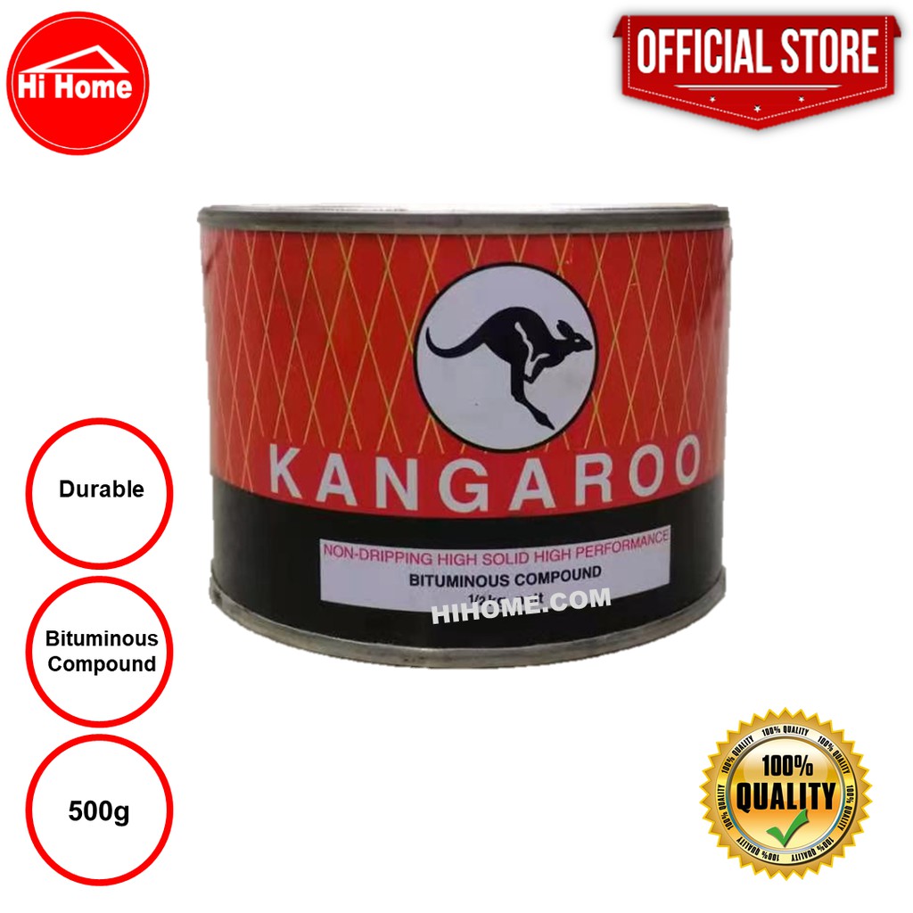 KANGAROO Bituminous Compound - Black (500g) | Shopee Singapore