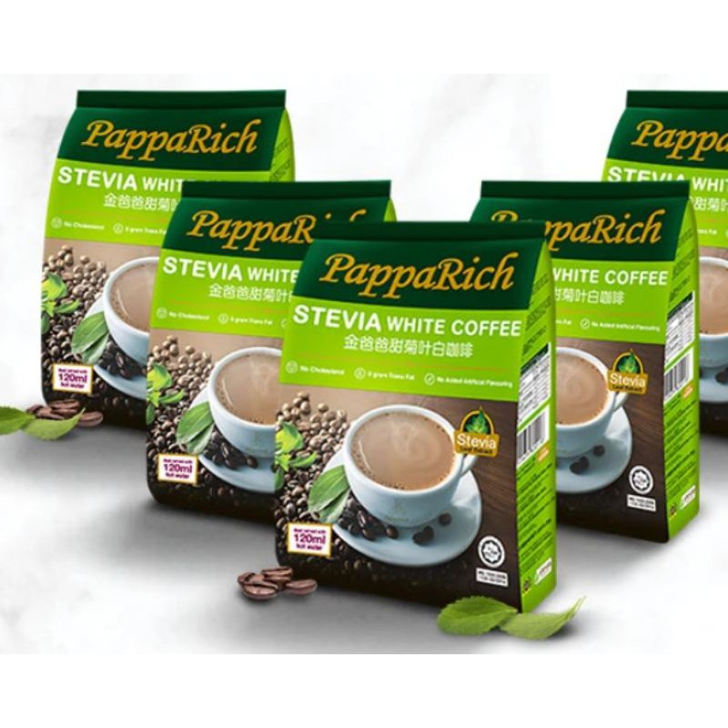 Papparich Stevia White Coffee 3 In 1 Shopee Singapore