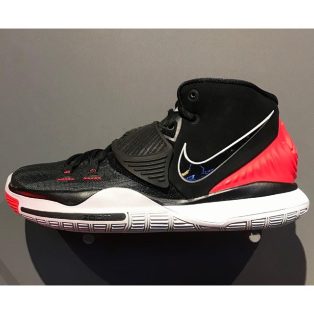kyrie black and red