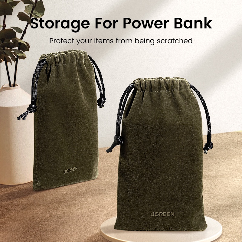 Ugreen Power Bank Case Pouch Waterproof Powerbank Storage Bag Phone Accessories