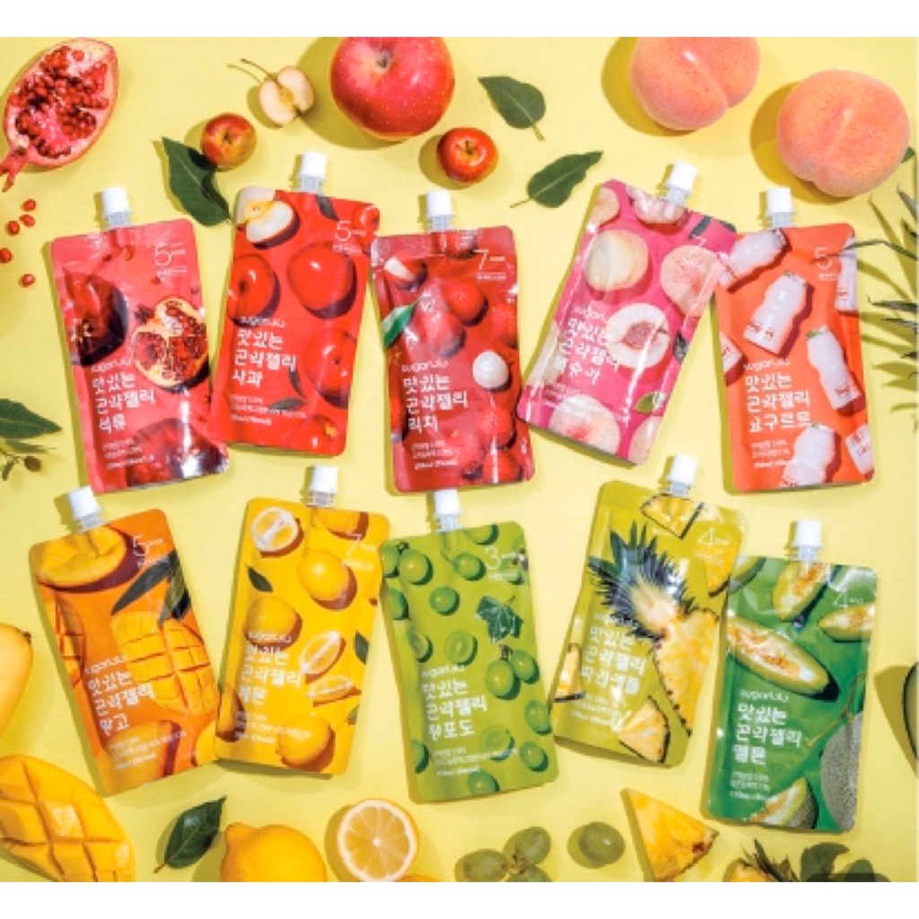 SG SELLER INSTOCKS Sugarlolo konjac jelly 10 packets SG SELLER INSTOCKS Sugarlolo konjac jelly 10 packets