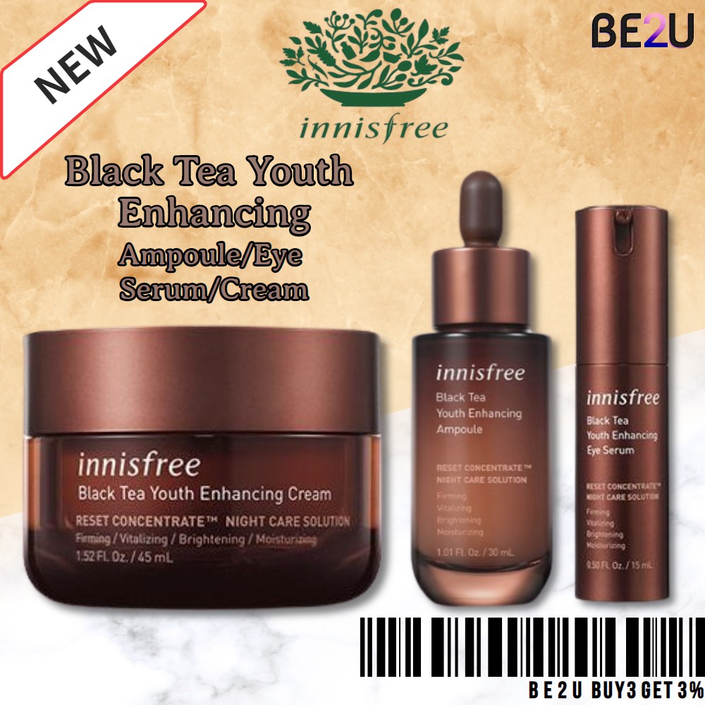 innisfree black tea youth enhancing eye serum review