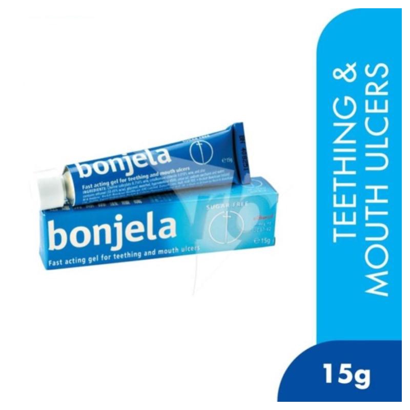 bonjela gel for teething and mouth ulcers 15g shopee singapore