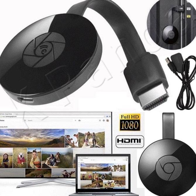 New Google Chromecast 2 Hdmi Streaming Media Player Tv Dongle Shopee Singapore