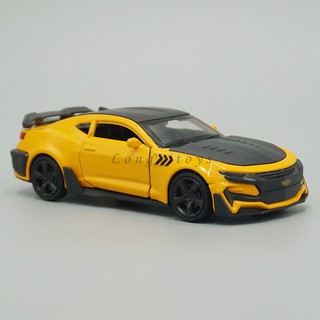 1 32 Diecast Model Toy Transformer Bumblebee Chevrolet Camaro Pull Back Car With Sound Shopee Singapore