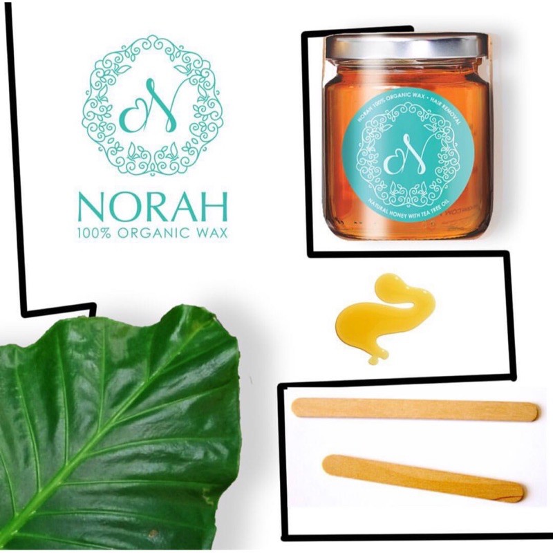 [FREE WAXING KIT 🎁] NORAH Organic Hair Removal Hot Wax Shopee Singapore