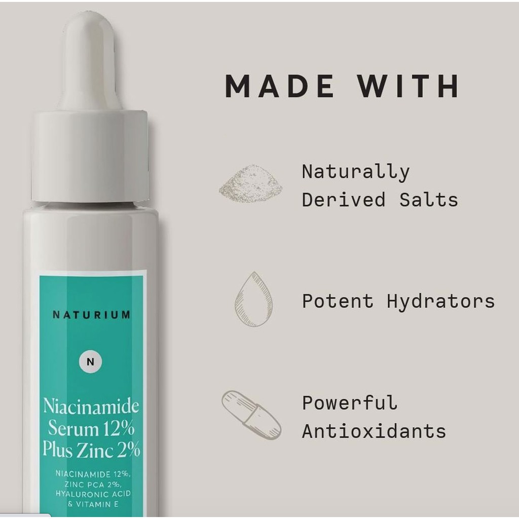 naturium niacinamide 12 serum ingredients