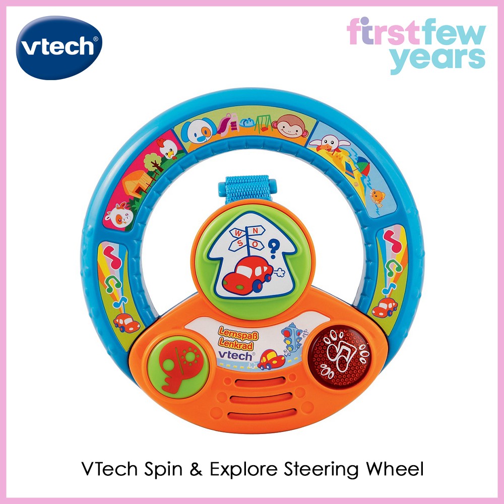 vtech car steering wheel