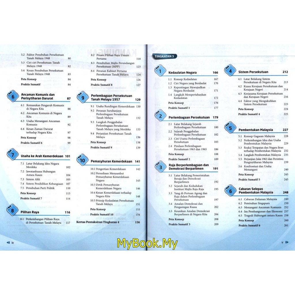 X New 2021 X Myb Rule Book Notes Focus Spm Level 4 5 History Pelangi Shopee Singapore