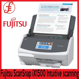 Fujitsu Ix1500 Scansnap Document Scanner Intuitive Scanning At Your Fingertips 1yw By Fujitsu 1500 Ix1500 Shopee Singapore