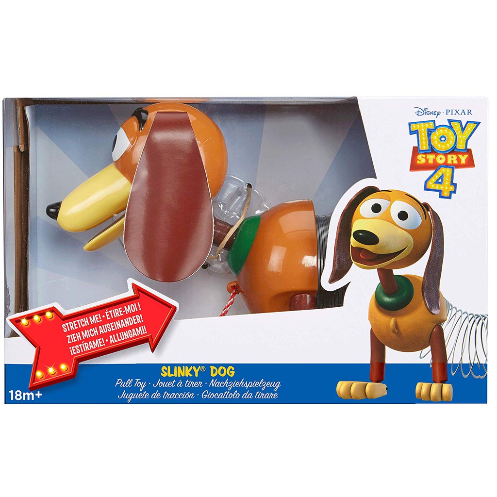 slinky dog pull toy