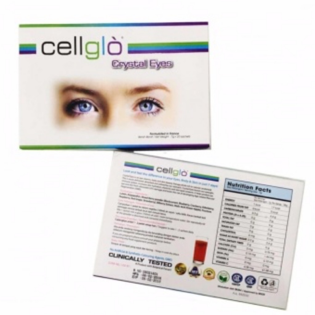 Cellglo Crystal Eyes Revolution 11种眼睛疾病的救星 100 Original Shopee Singapore