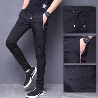 💥Ready Stock💥 Men Pants Quick-drying Long PantsStretch Casual Pants Chinos Pant Men Trousers Plus Size Formal Pant M-5XL