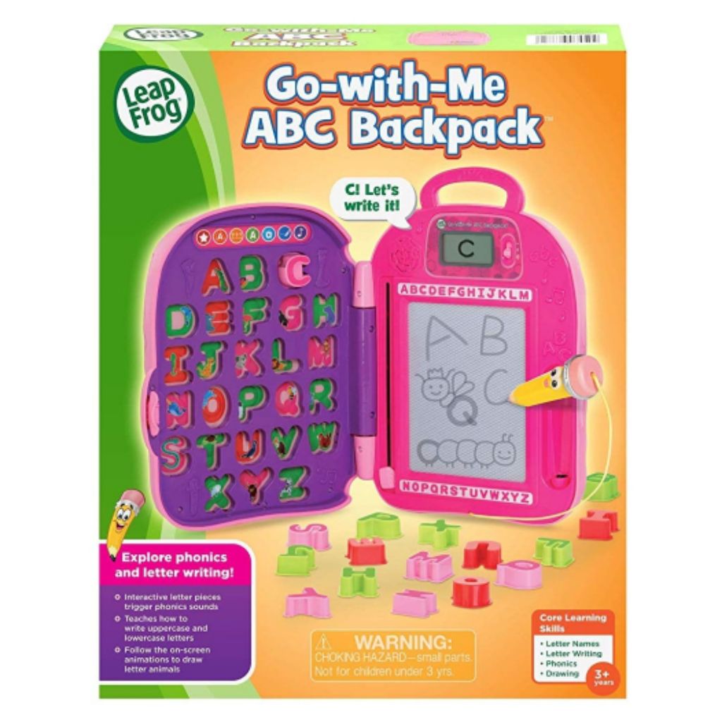vtech go with me abc backpack