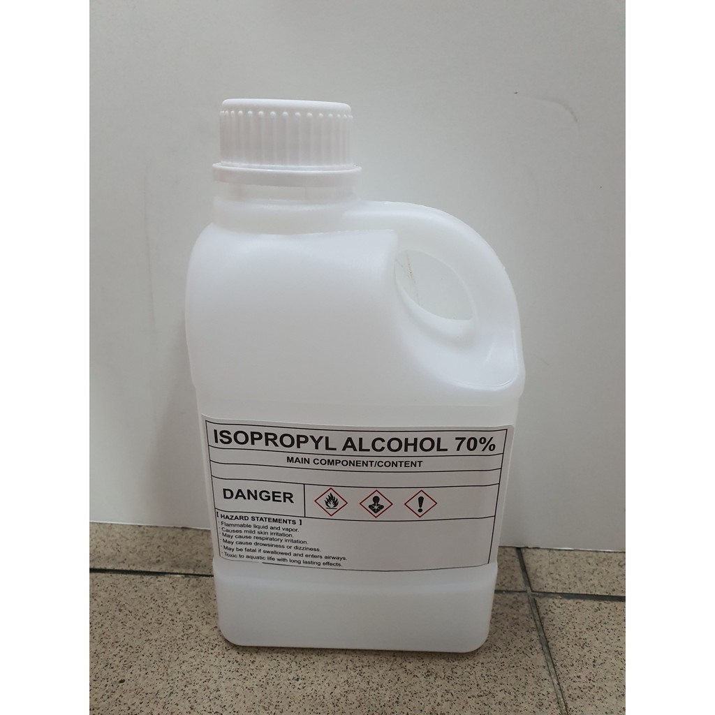 Isopropyl Alcohol 70 Disinfectant Sanitizer 5 Liters Packing Or 450ml Shopee Singapore