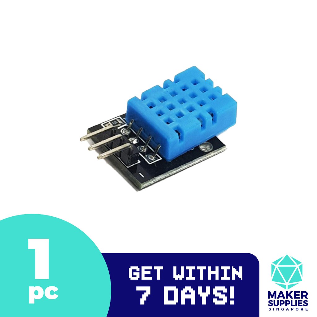 DHT-11 Humidity and Temperature Sensor Breakout Board DHT11 DHT 11 ...