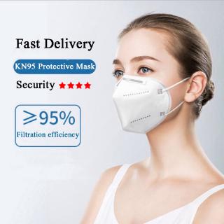 Image of 10 Pieces of KN95 Disposable Breathable and Dustproof Protective Mask